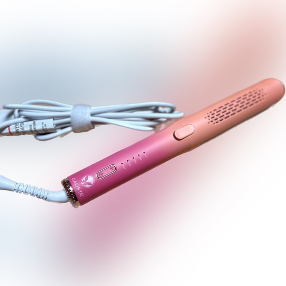 Calista AirGlide Multi-Tasking Cool Breeze Styler in Peach Mai Tai color. - Picture 2 of 3